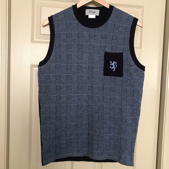 Vintage Pringle knit vest. Size L - Picture 6 of 7